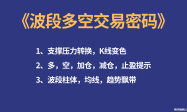 波段多空交易密码